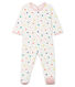 Pijama de muletón para bebé niña