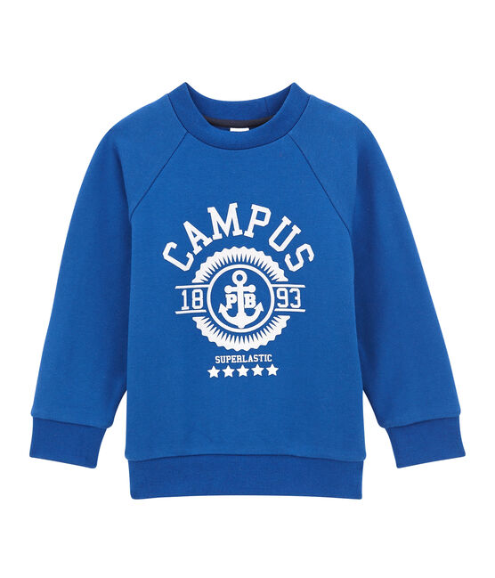 Sudadera para niño azul LIMOGES