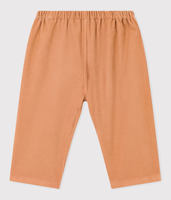 Pantalón de terciopelo fino para bebé rosa SIENNA