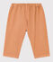 Pantalón de terciopelo fino para bebé rosa SIENNA