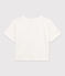 Camiseta LA BOXY de algodón de mujer blanco MARSHMALLOW