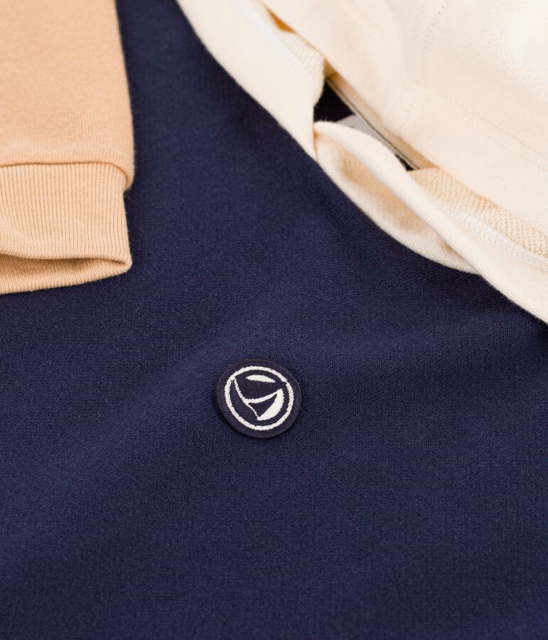 Sudadera con capucha para ni&ntilde;o azul/multicolor