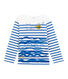 Camiseta marinera infantil creativa para niño