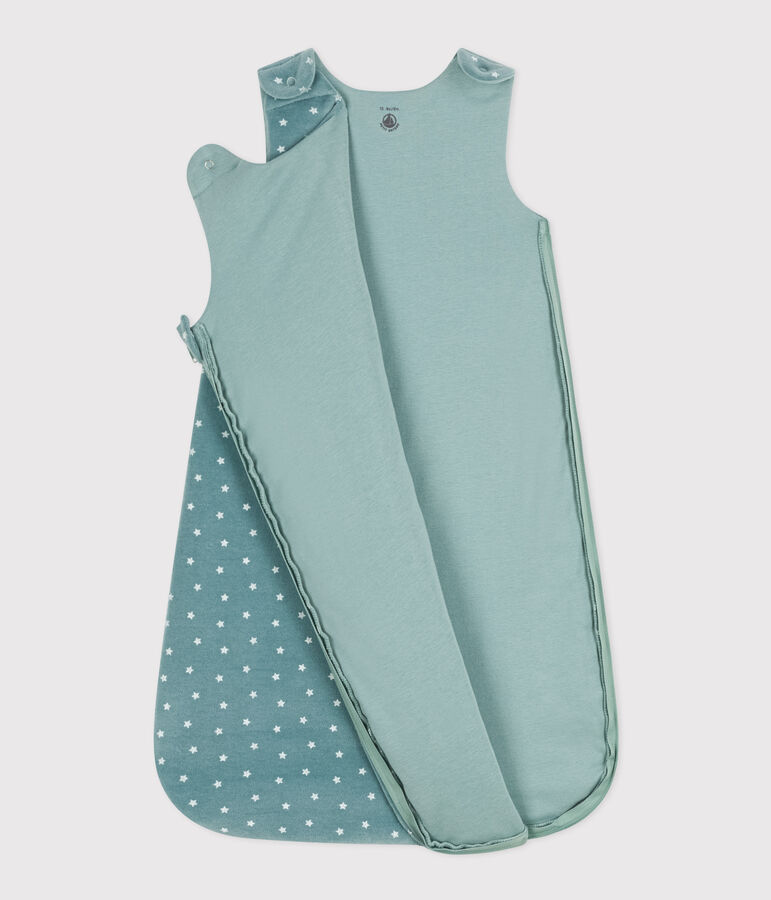 Saco de terciopelo TOG 2 verde/blanco