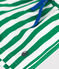 Bañador con estampado de rayas para bebé verde MARSHMALLOW/ JARDIN