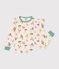 Pijama infantil de algodón con estampado de deportes blanco AVALANCHE/ MULTICO