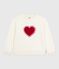 Sudadera de algodón para mujer crudo MILK