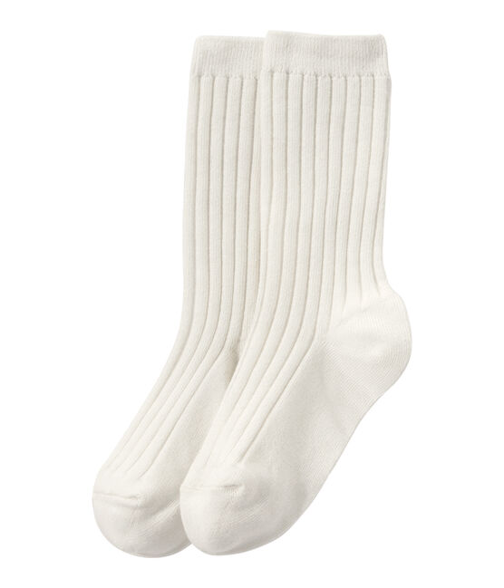 Calcetines mixtos blanco MARSHMALLOW