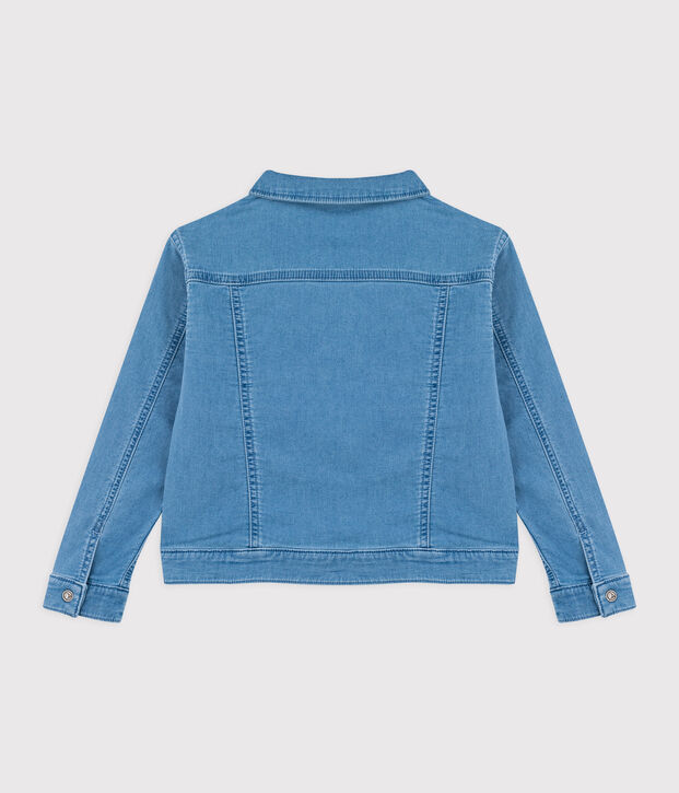 Chaqueta vaquera de ni&ntilde;a/ni&ntilde;o azul