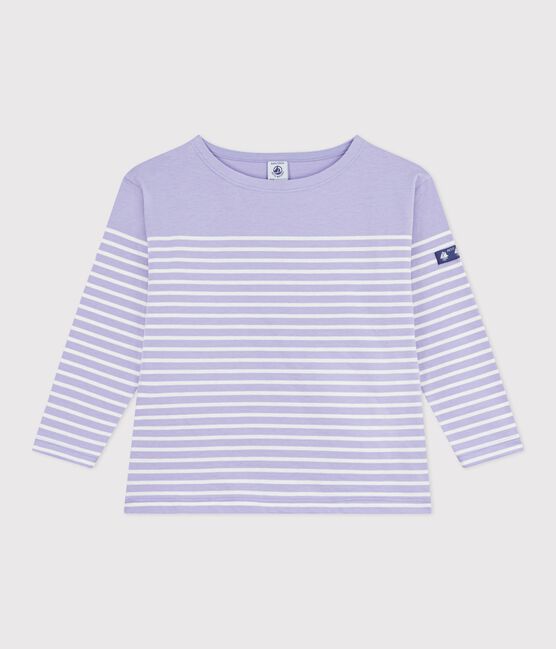 Marinera infantil de algodón violeta SQUAW/ MILK