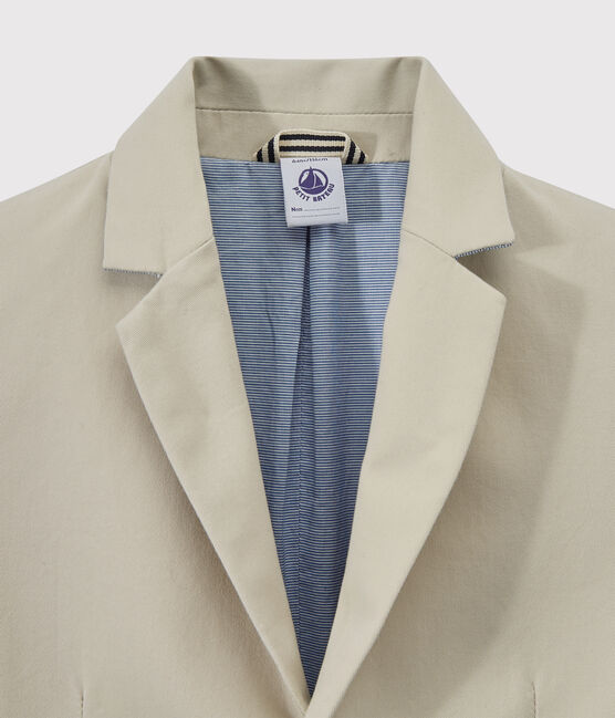 Chaqueta de niño beige FETA