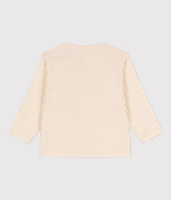 Camisa de gasa de algodón de bebé crudo AVALANCHE