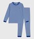 Pijama infantil de algodón a rayas
