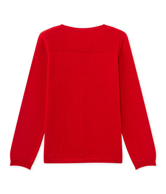 Cárdigan para niña rojo FROUFROU