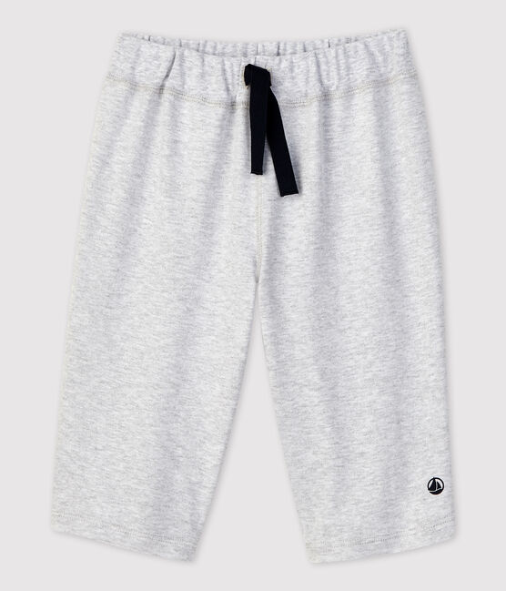 Bermudas de algodón de niño gris POUSSIERE CHINE