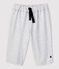 Bermudas de algodón de niño gris POUSSIERE CHINE