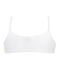 Top liso para niña blanco ECUME