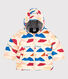 Chaqueta acolchada reciclada estampada para bebé