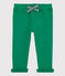 Pantalón de muletón de bebé. verde PIVERT