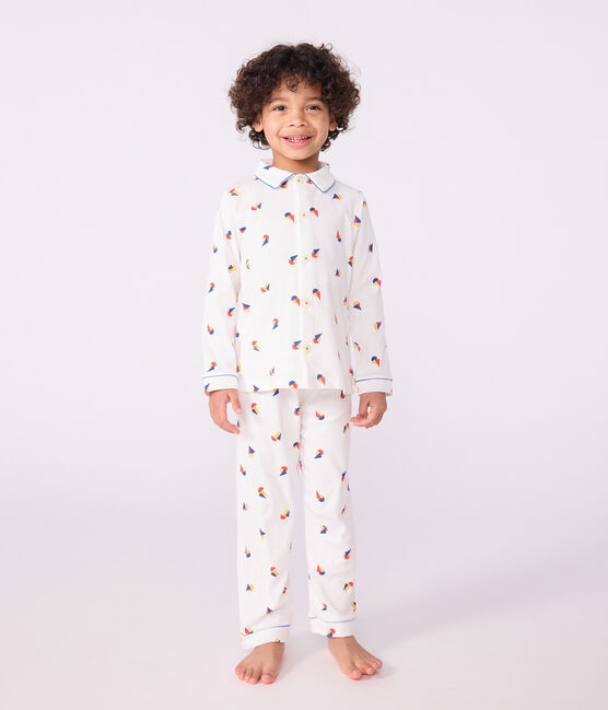 Pijama infantil abotonado de algodón estampado MARSHMALLOW/ OLYMPIC/ MULTICO
