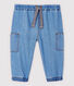 Pantalón vaquero claro de bebé niño