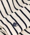 Camiseta de manga larga de jersey flameado para niña blanco AVALANCHE/azul SMOKING