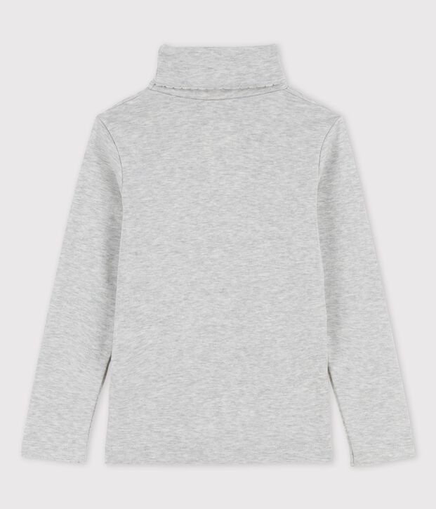 Jersey de cuello cisne de ni&ntilde;a/ni&ntilde;o gris