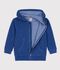 Sudadera infantil de algod&oacute;n con cremallera CREPUSCULE