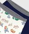 Juego de b&oacute;xeres infantiles de algod&oacute;n con estampado de m&aacute;scaras multicolor