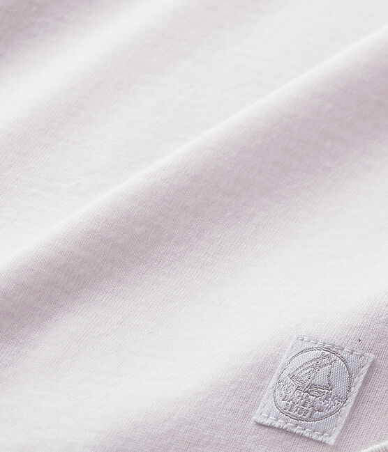 Arrullo bebé mixto en milrayas rosa VIENNE/blanco ECUME