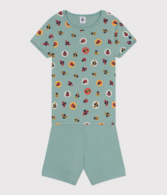 Pijama infantil corto de algodón PAUL/ MULTICO
