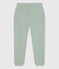 Pantalón de chándal de muletón para niña verde HERBIER