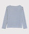 Marinera ligera "Cœur" para mujer blanco MARSHMALLOW/azul SURF