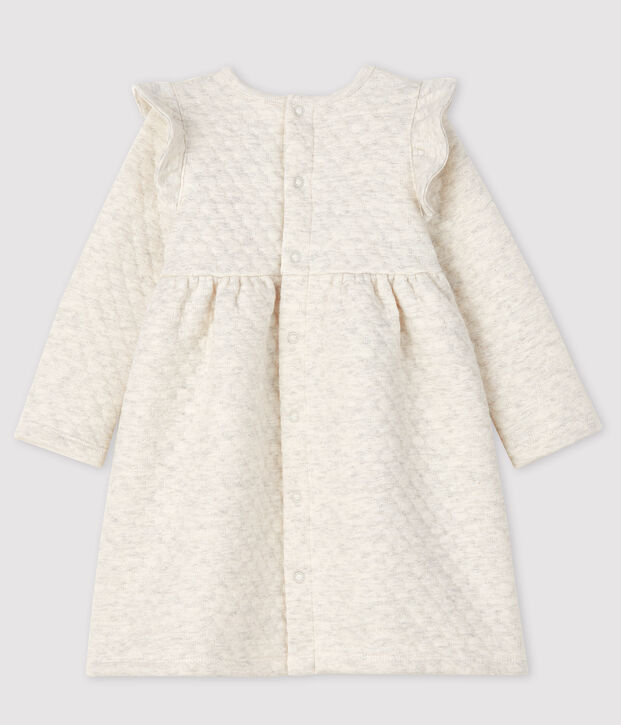 Vestido de manga larga para beb&eacute; ni&ntilde;a MONTELIMAR CHINE