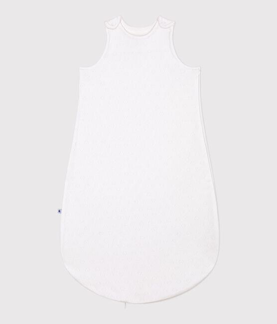 Saco para bebé de algodón calado con corazón TOG 0,5 blanco MARSHMALLOW