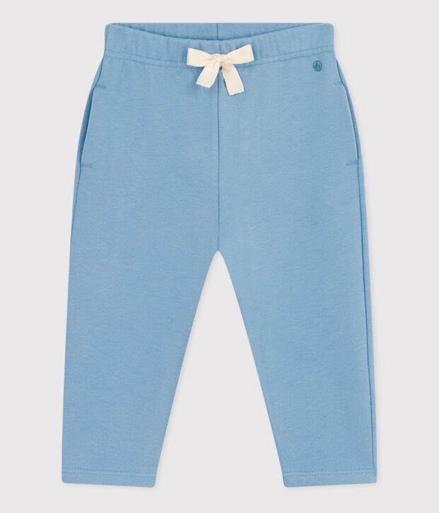 Pantal&oacute;n de mulet&oacute;n de beb&eacute; azul