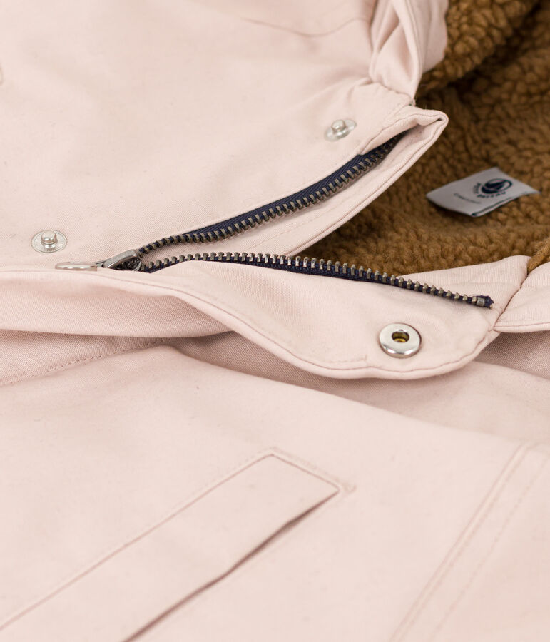 Parka de ni&ntilde;a/ni&ntilde;o rosa