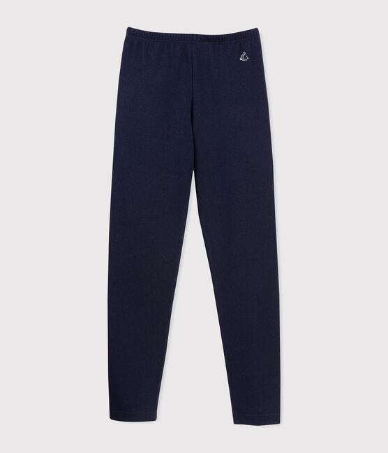 Leggings de niña azul SMOKING