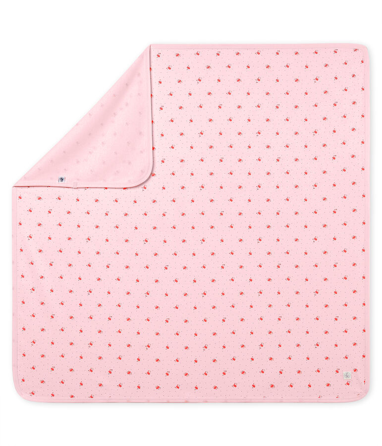 Muselina estampada para beb&eacute; unisex rosa/multicolor
