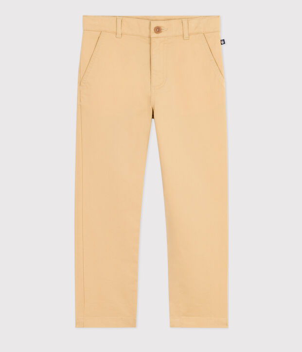 Pantal&oacute;n chino para ni&ntilde;o beige
