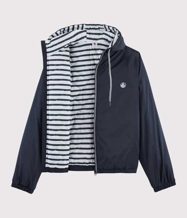 Cortavientos c&aacute;lido reciclado para mujer SMOKING