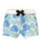 Short bebé niño estampado gris BELUGA/blanco MULTICO