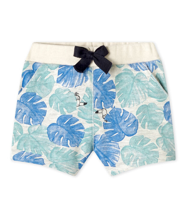 Short beb&eacute; ni&ntilde;o estampado gris/multicolor