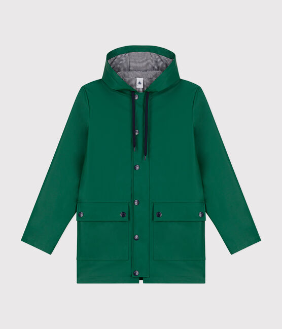 Chubasquero emblemático unisex verde JARDIN