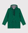 Chubasquero emblemático unisex verde JARDIN