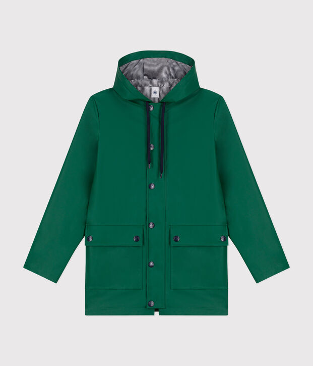 Chubasquero emblem&aacute;tico unisex verde