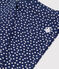 Leggings de jersey de elastano de niña azul MEDIEVAL/blanco MARSHMALLOW