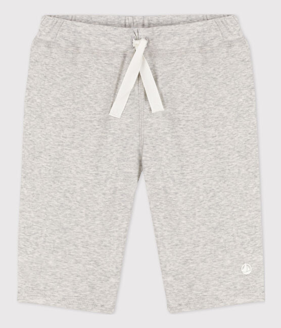 Bermudas de algodón para niño gris BELUGA CHINE