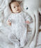 Pijama de túbico para bebé niño blanco MARSHMALLOW/blanco MULTICO