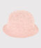 Gorro con bordado inglés para bebé rosa SALINE